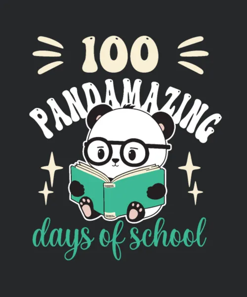 100 Pandamazing Days Of School Reading Panda