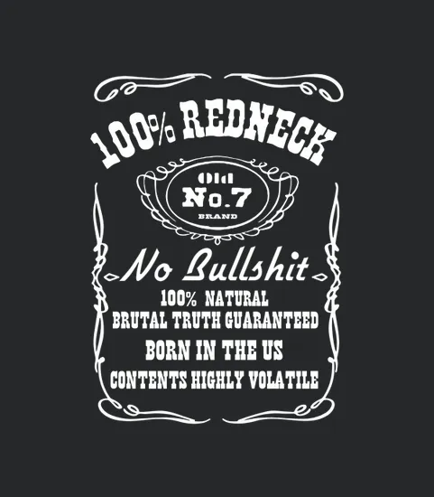 100percent Redneck Old No