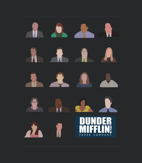 11 Dunder Mifflin Rolecall Funny