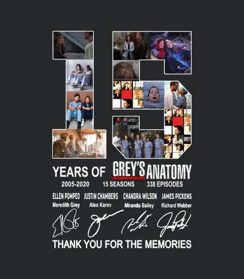 15 Years Of Greys Anatomy Thank You For The Memories