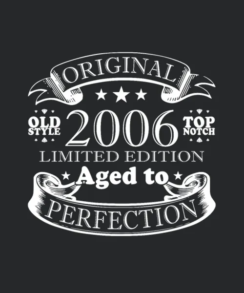 18th Birthday Man Limited Edition Vintage 2006