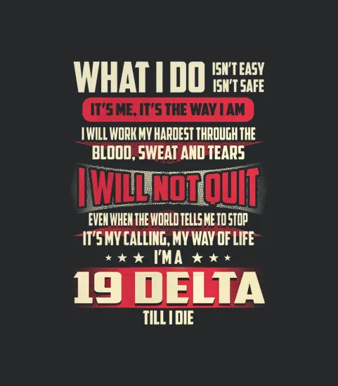 19 Delta What I Do Job
