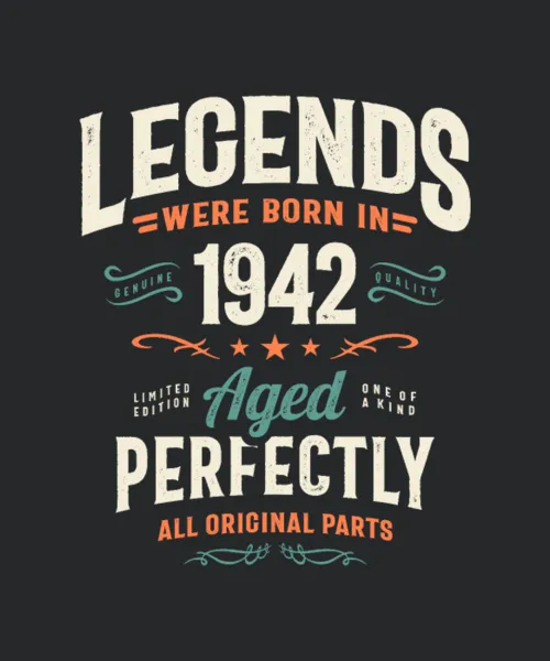 1942 82nd Birthday Gifts 82 Year Old Men Women