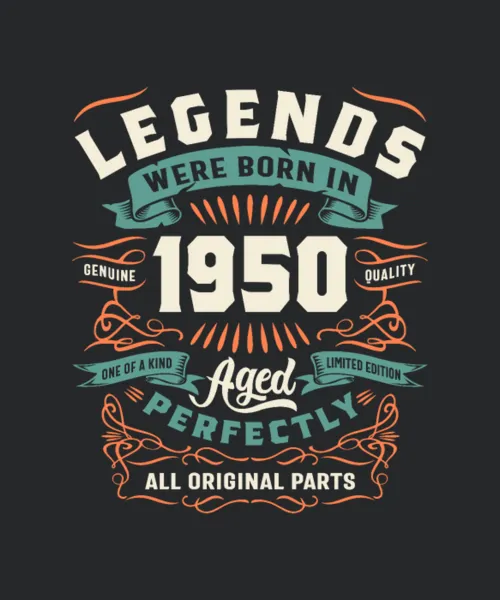 1950 74th Birthday Gifts 74 Year Old Men Women