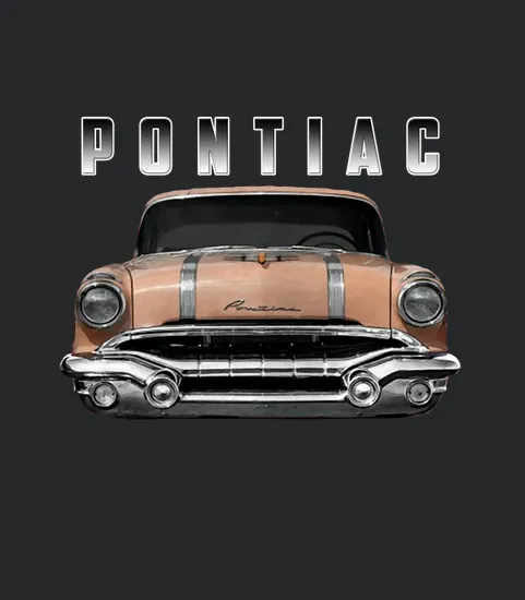 1956 Pontiac Front Pink