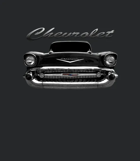 1957 Belair Front Black