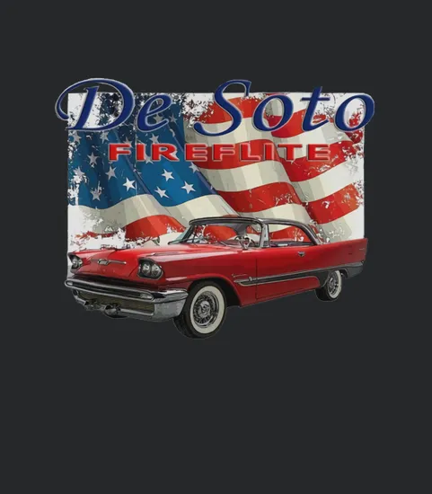 1957 Desoto Fireflite Red