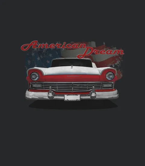 1957 Fair Front Red White