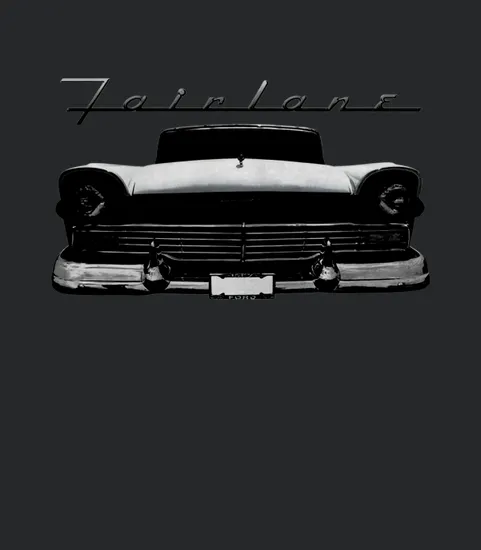 1957 Fairlane Front Black