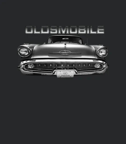 1957 Olds Two Side Black