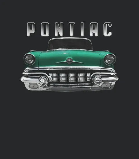 1957 Pontiac Front Green