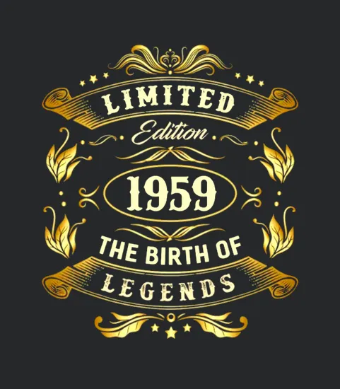 1959 Cadeau Pour Le 60e Anniversaire