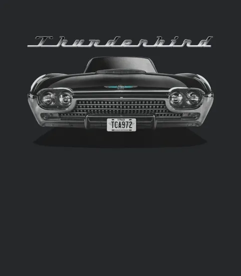 1962 Tbird Front Black