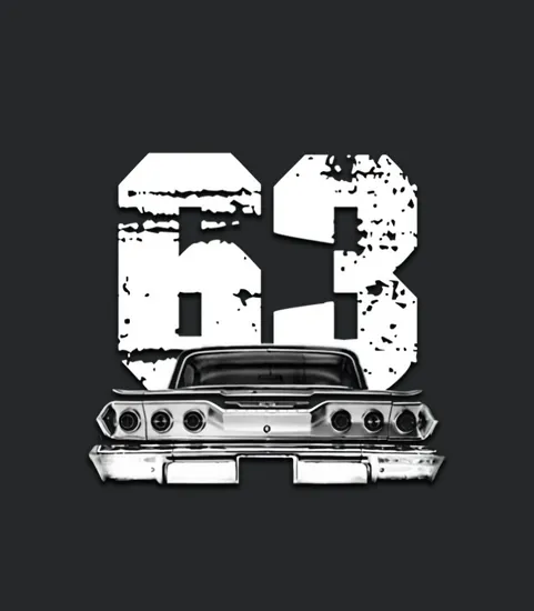 1963 Chevy Impala Back View