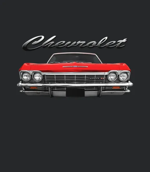 1965 Impala Front Red