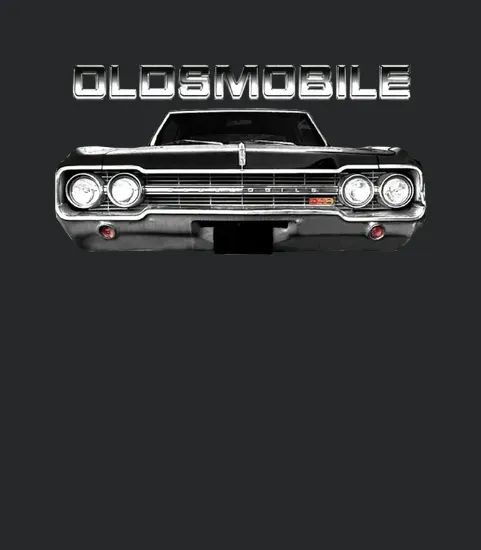 1965 Olds 442 Two Side Black