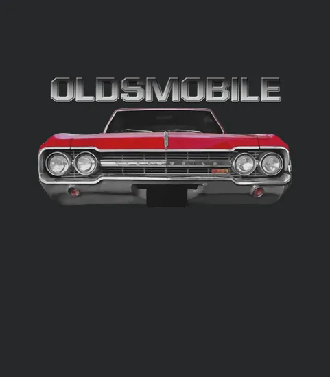 1965 Olds 442 Two Side Red