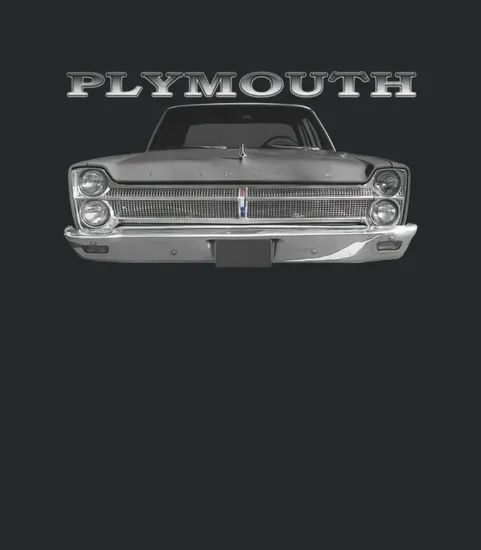 1965 Plymouth Two Side Black