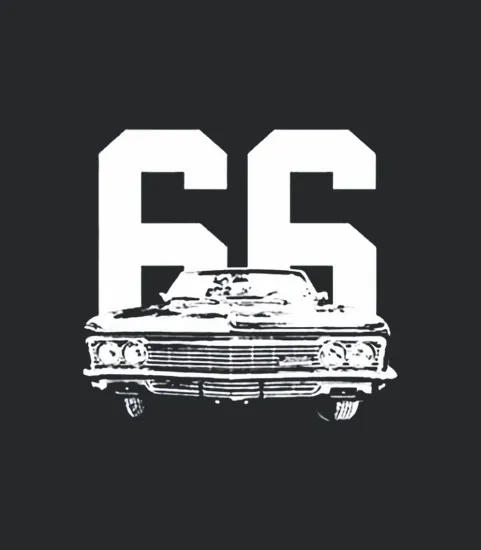 1966 Impala Grill View With Year