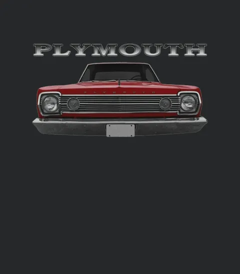 1966 Plymouth Belvedere Ii Front Red
