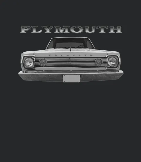 1966 Plymouth Belvedere Ii Front White