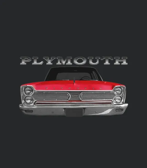 1966 Plymouth Fury Front Red