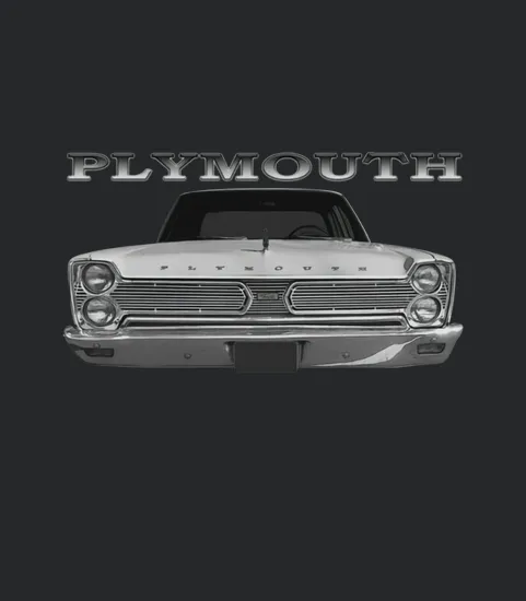 1966 Plymouth Fury Front White