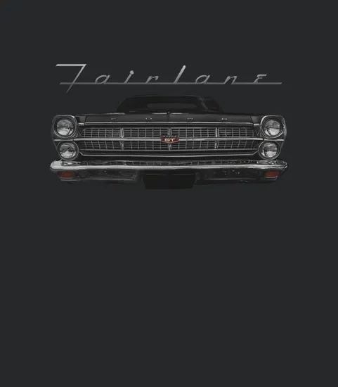 1967 Ford Fairlane Two Side Black