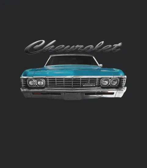 1967 Impala Front Blue