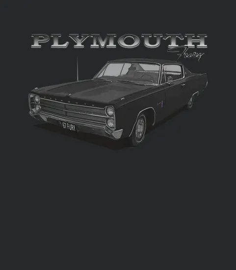 1967 Plymouth Fury Black