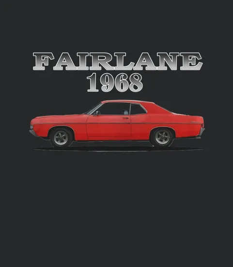 1968 Ford Fairlane Formal Roof Red Ii
