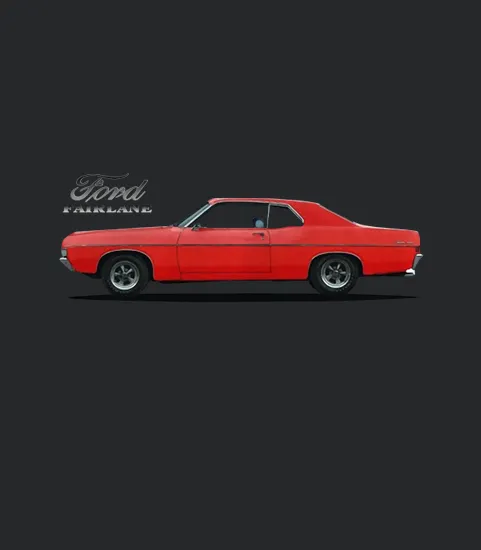 1968 Ford Fairlane Formal Roof Red Iii