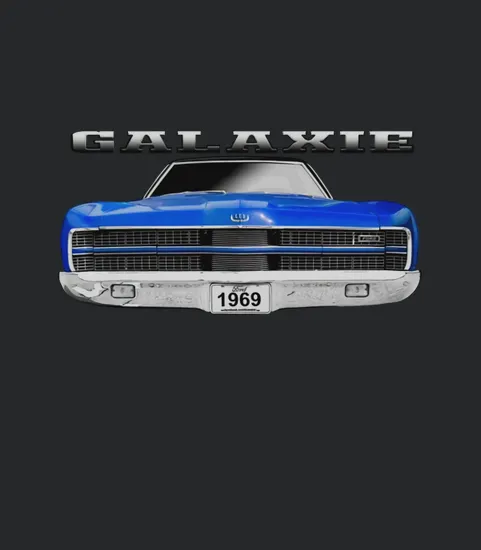 1969 Ford Galaxie Ltd Two Sided Blue