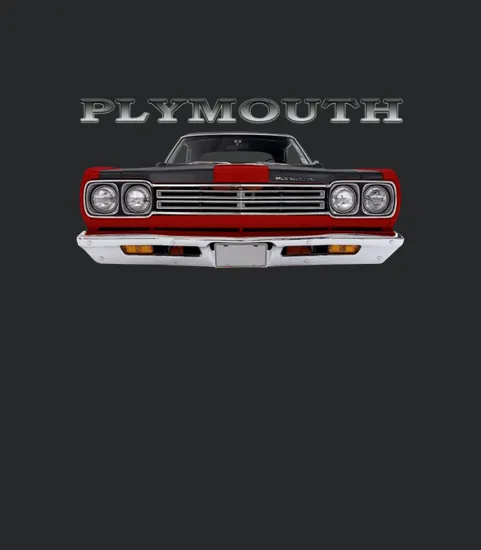 1969 Plymouth Road Runner Front Red