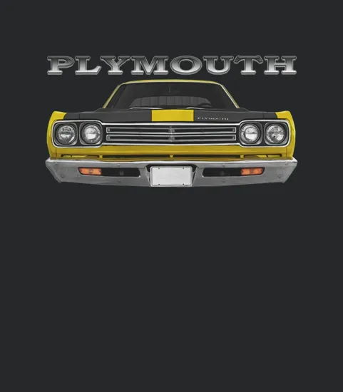 1969 Plymouth Road Runner Front Yellow