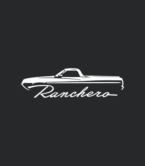1970 1971 Ranchero Classic Outline Design