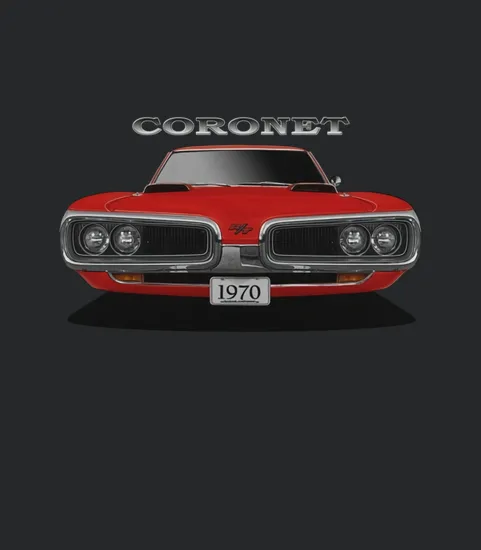 1970 Dodge Coronet Rt Front Red