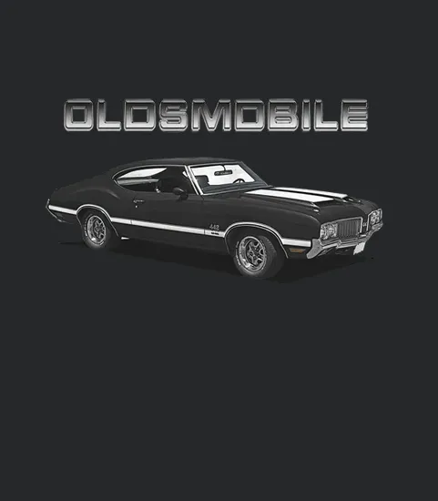 1970 Oldsmobile 442 Black