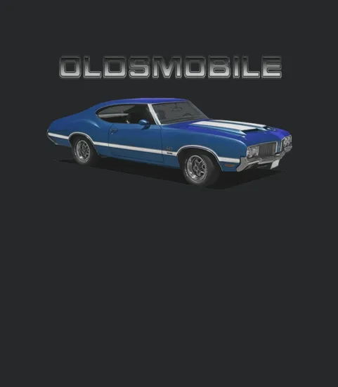 1970 Oldsmobile 442 Blue