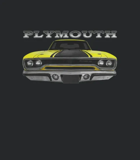 1970 Plymouth Road Runner Front Yellow