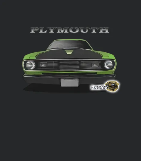 1970s Plymouth Duster Front Green