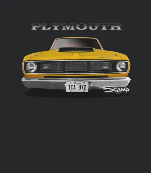 1970s Plymouth Scamp Front Yellow