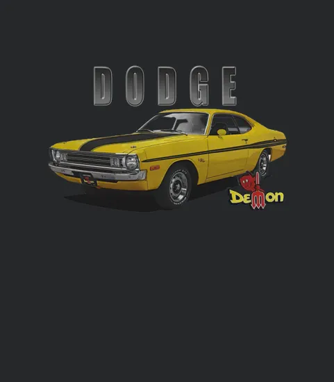 1972 Dodge Dart Demon Yellow