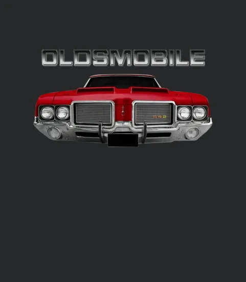 1972 Oldsmobile 442 Front Red