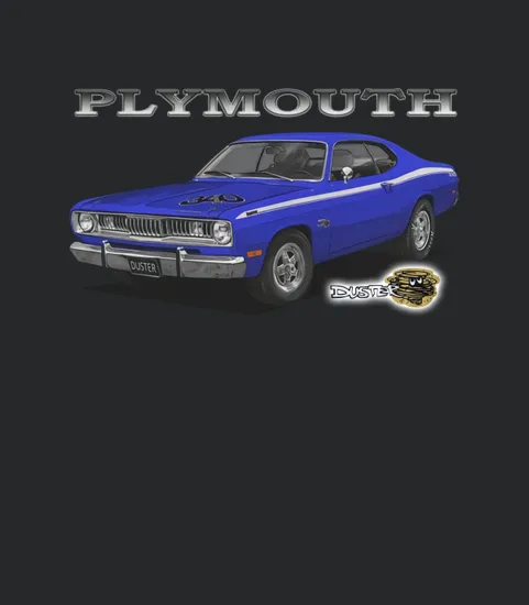 1972 Plymouth Duster Blue 340