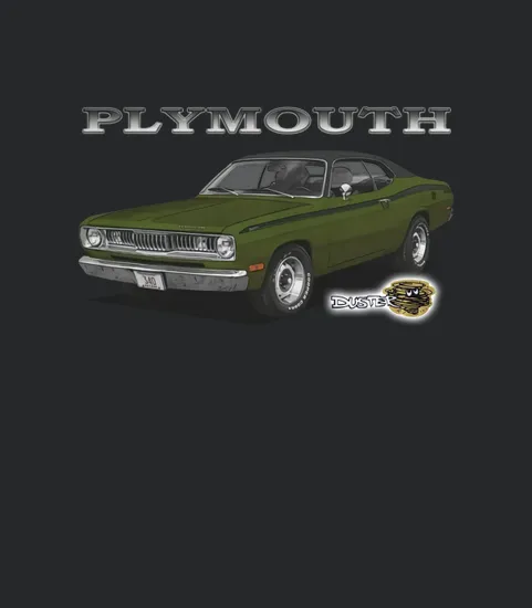 1972 Plymouth Duster Dark Green
