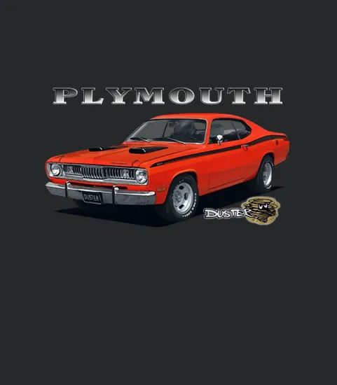 1972 Plymouth Duster Orange