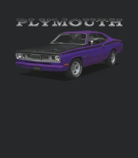 1972 Plymouth Duster Plum