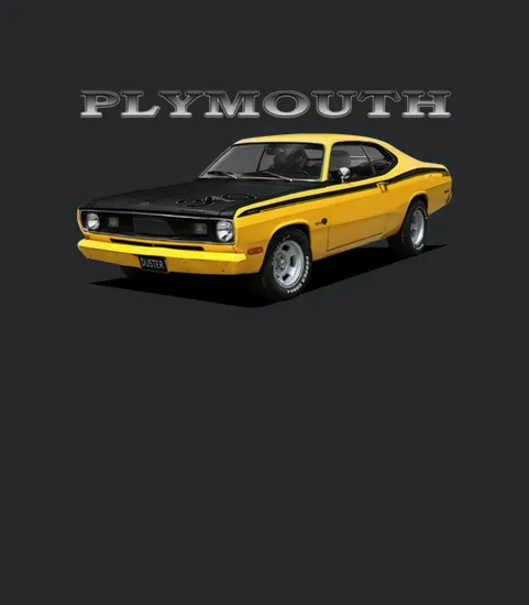 1972 Plymouth Duster Yellow