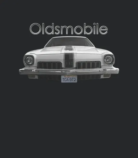 1973 Oldsmobile 442 Front White